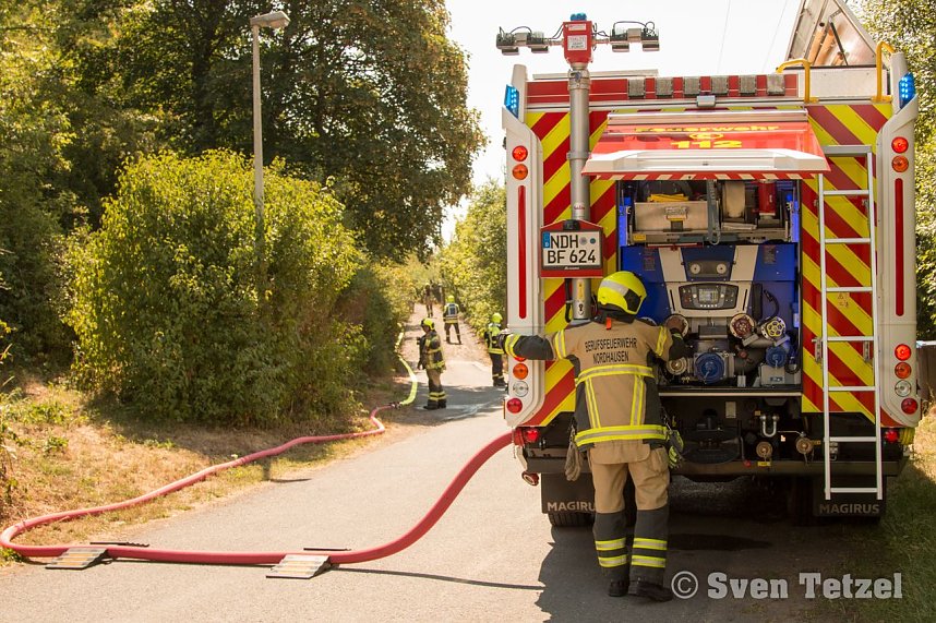 Brand am Kirchberg in Niedersachswerfen