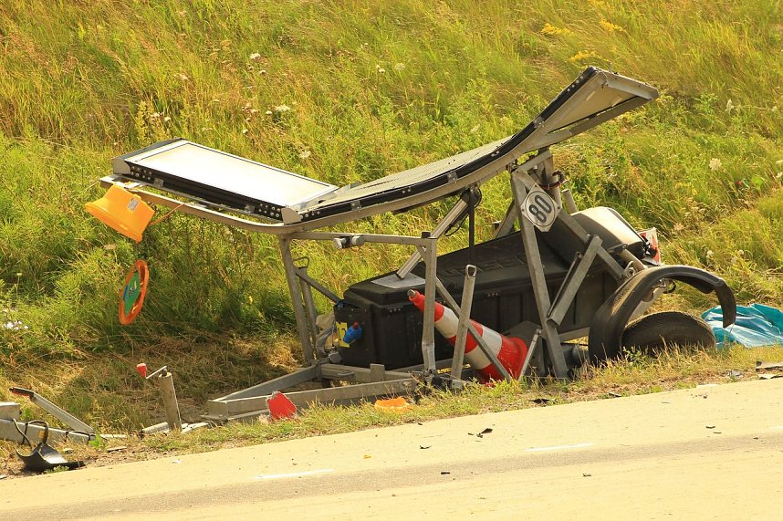 Ein Toter bei Unfall auf der A 38