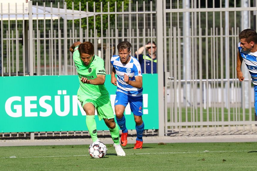 Wacker testete gegen Bundesligist in Hannover