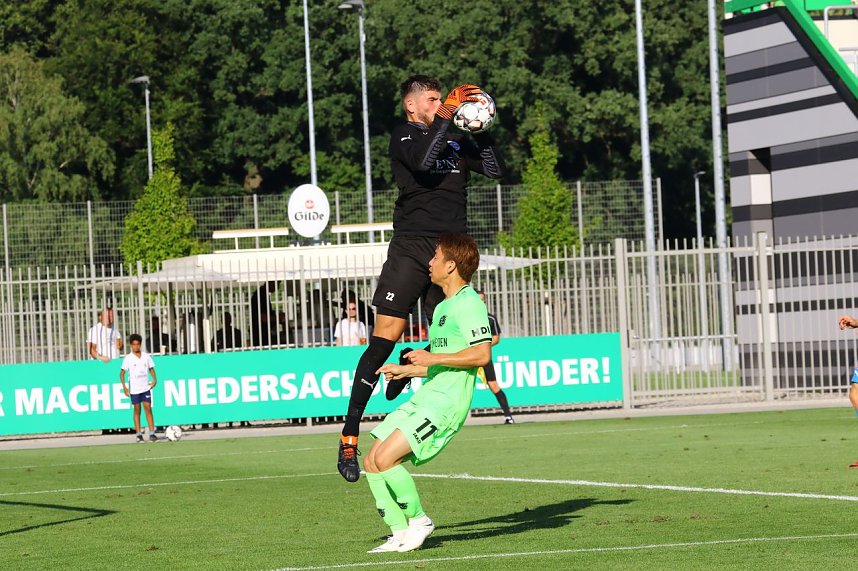 Wacker testete gegen Bundesligist in Hannover