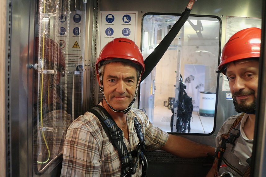 Energie f&uuml;r den Tank - direkt vom Windrad &uuml;ber Nordhausen