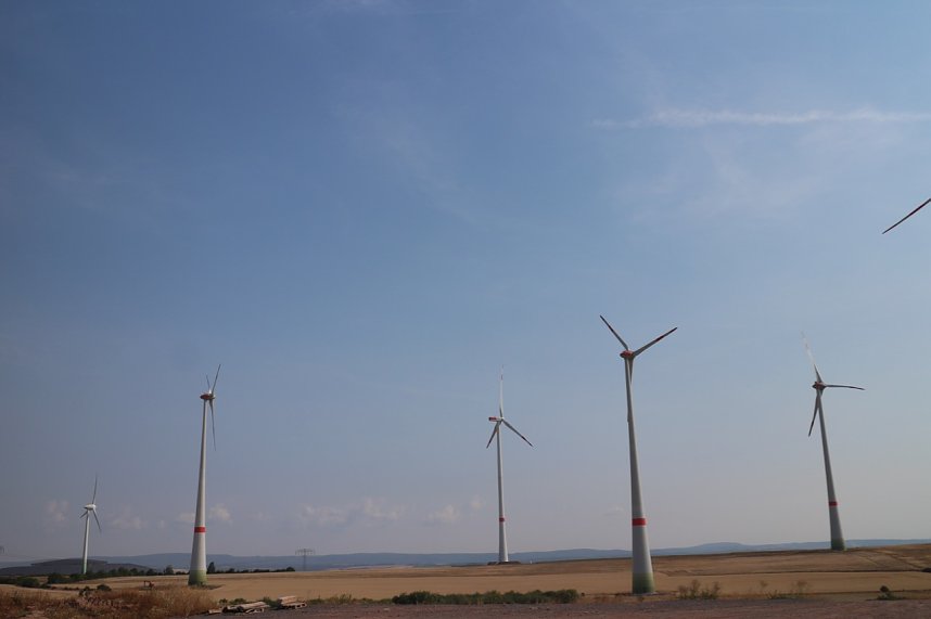 Energie f&uuml;r den Tank - direkt vom Windrad &uuml;ber Nordhausen