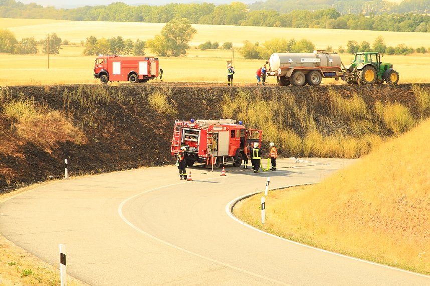 Fl&auml;chenbrand bei Gro&szlig;wechsungen