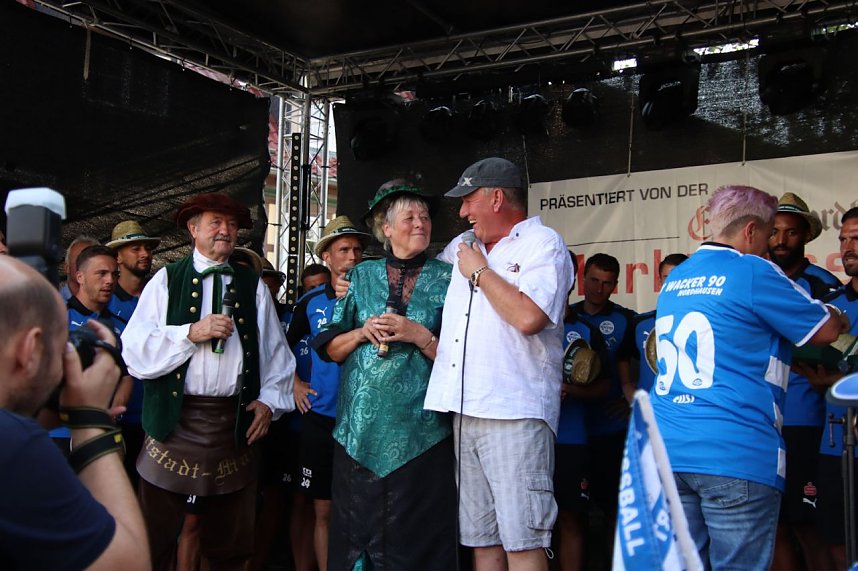 Wacker zu Gast auf dem Altstadtfest