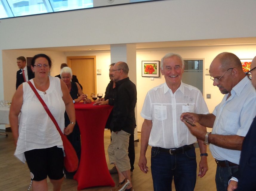 Helga Richters Impressionen in der KSK-Galerie