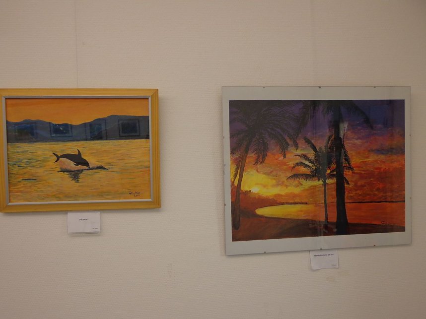 Helga Richters Impressionen in der KSK-Galerie