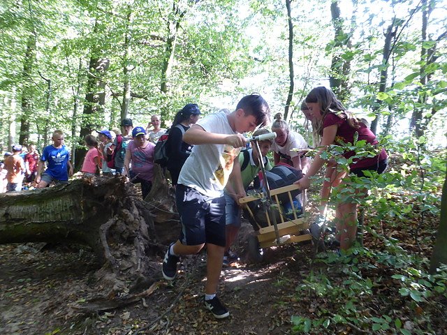 Abenteuer f&uuml;r die "Neuen" der Lessing-Schule - Eine Nacht unter freiem Himmel