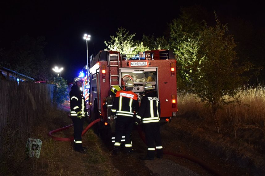 Feuerwehren waren in Leimbach im Einsatz