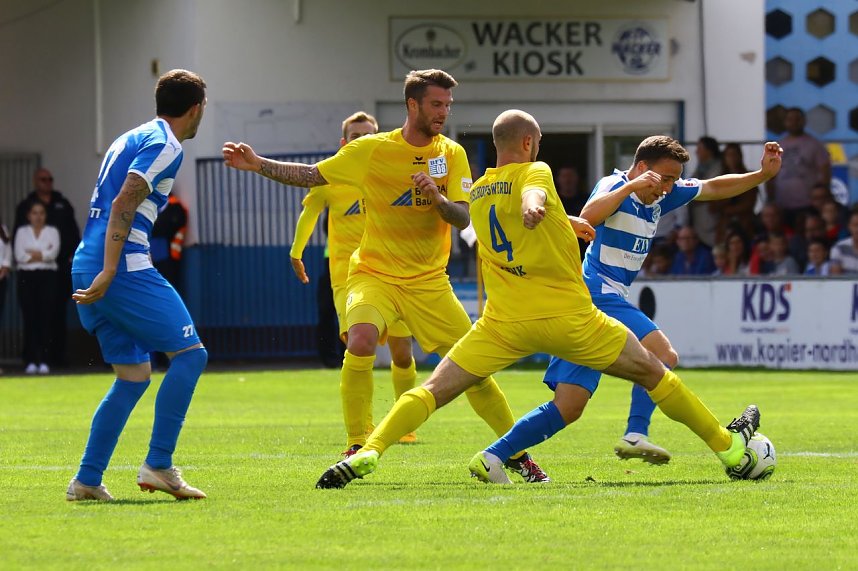 Wacker gewinnt gegen Bischofswerda 2:0