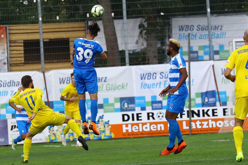 Wacker gewinnt gegen Bischofswerda 2:0