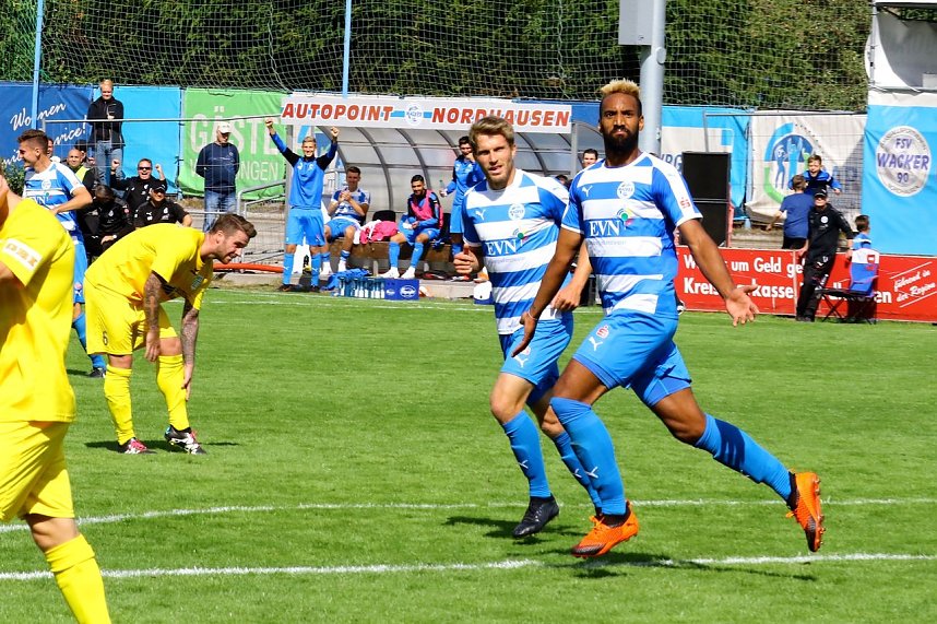 Wacker gewinnt gegen Bischofswerda 2:0