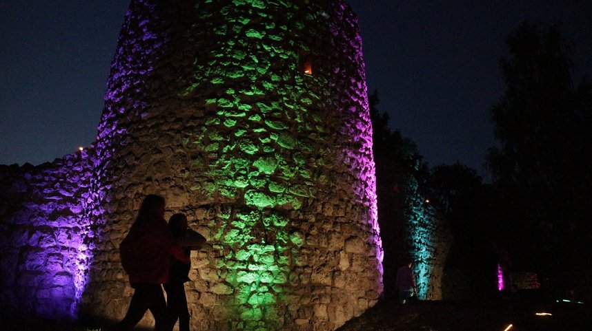 15. Lichterfest auf dem Petersberg