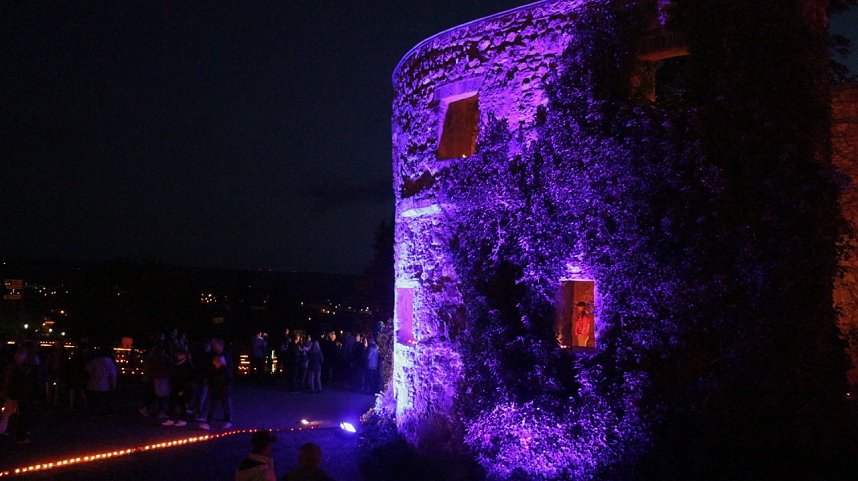 15. Lichterfest auf dem Petersberg