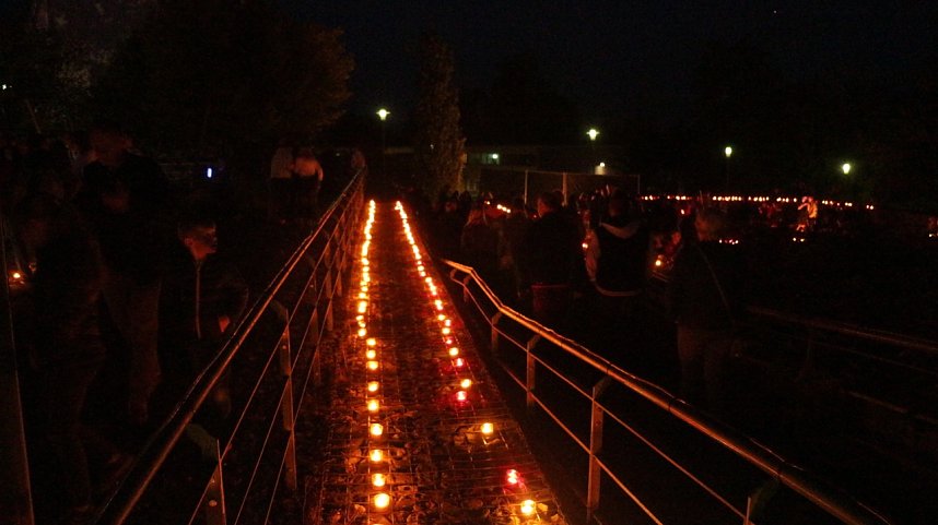 15. Lichterfest auf dem Petersberg