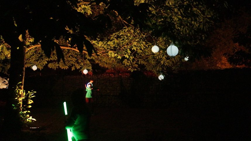 15. Lichterfest auf dem Petersberg