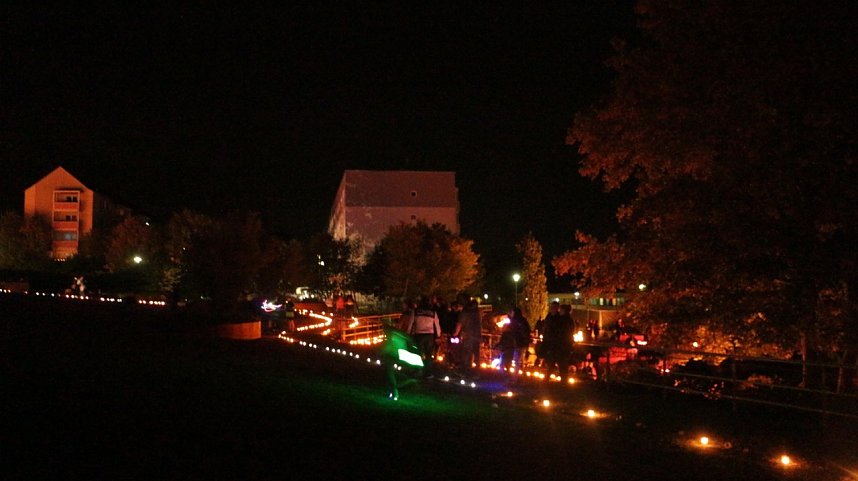 15. Lichterfest auf dem Petersberg
