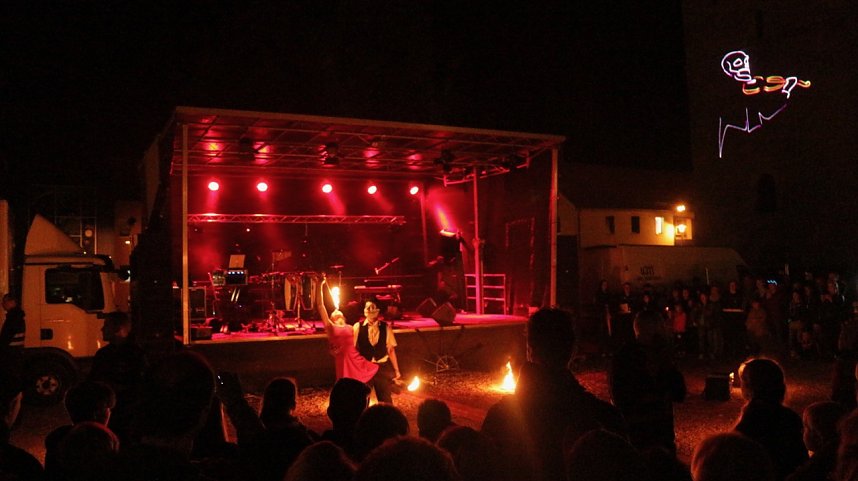 15. Lichterfest auf dem Petersberg