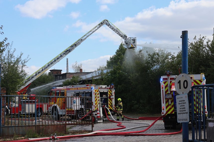 Feuer am Hauptbahnhof