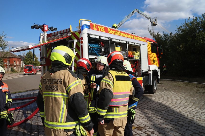 Feuer am Hauptbahnhof