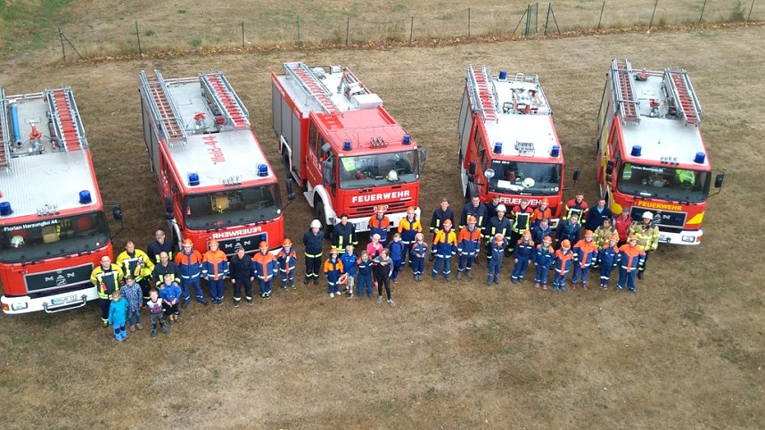 Zeltlager der Harztor-Jugendfeuerwehren