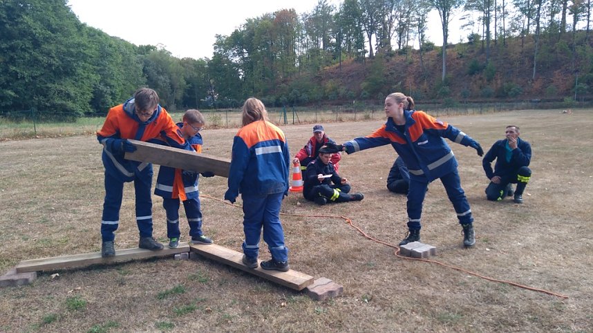 Zeltlager der Harztor-Jugendfeuerwehren