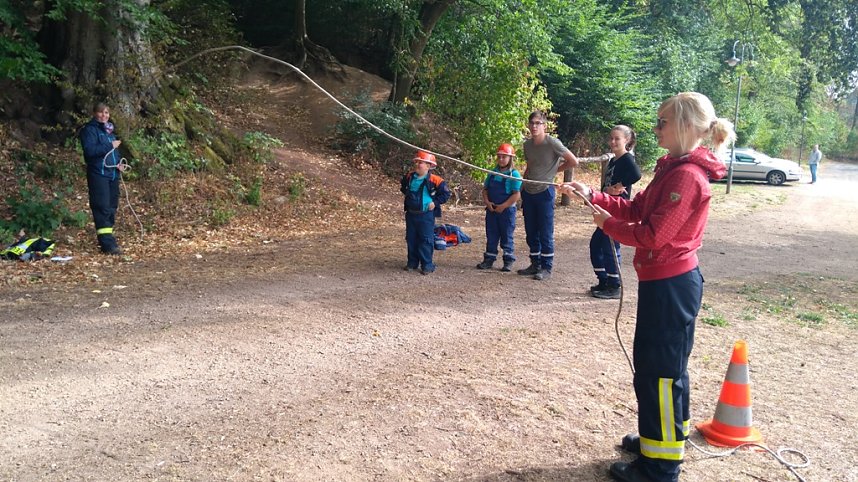 Zeltlager der Harztor-Jugendfeuerwehren