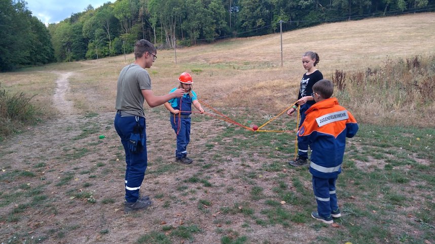 Zeltlager der Harztor-Jugendfeuerwehren