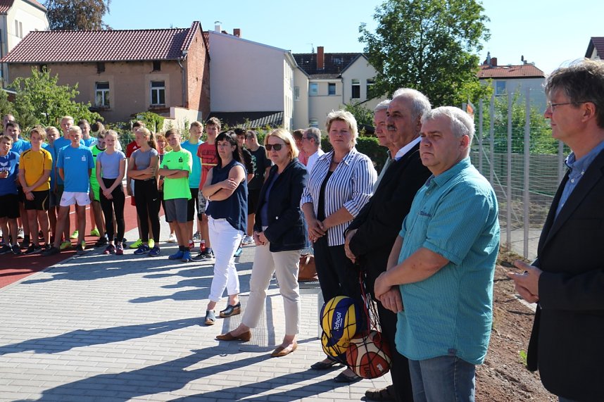 Neue Sportanlagen an der KKS