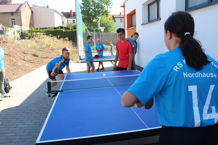 Neue Sportanlagen an der KKS