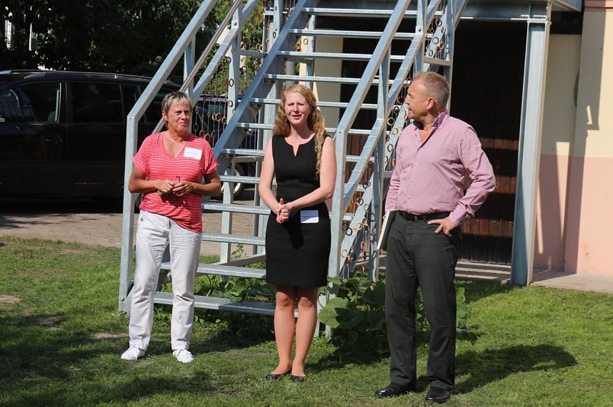Zwei H&auml;user ein Dach - aus dem "MeGeHa" und dem "Haus der Kinder" wird das "Haus der Generationen"