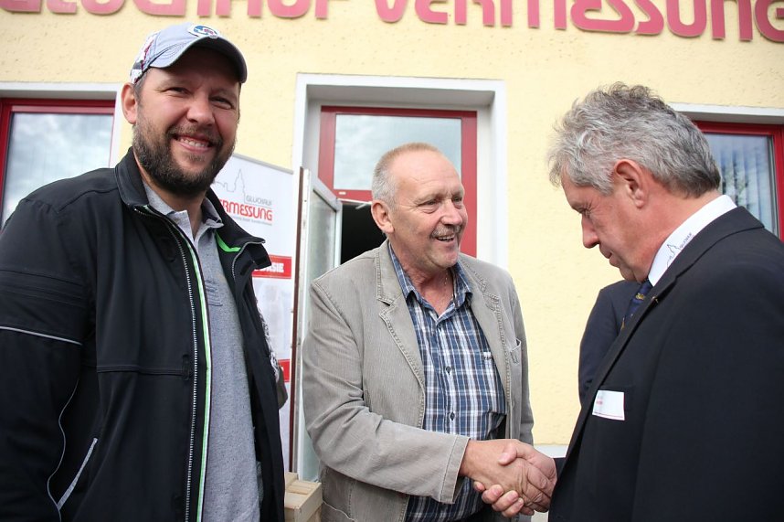 25 j&auml;hriges Betriebsjubil&auml;um bei der Vermessung