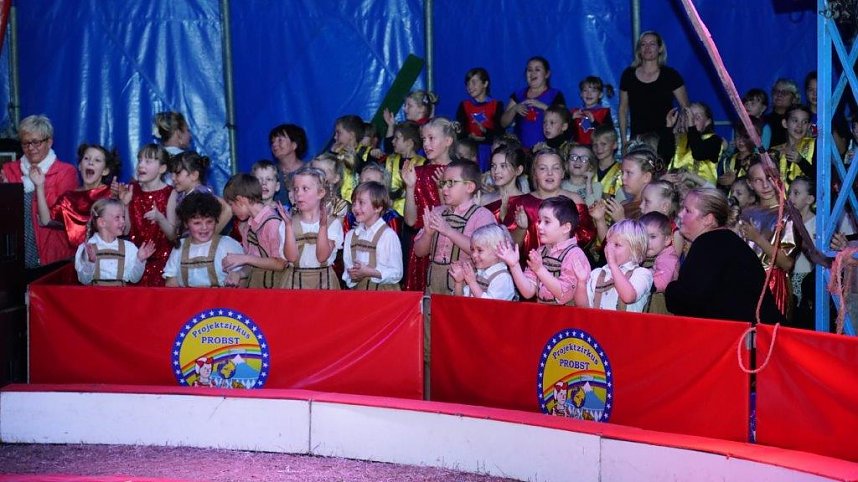 Zirkusprojekt in Niedersachswerfen