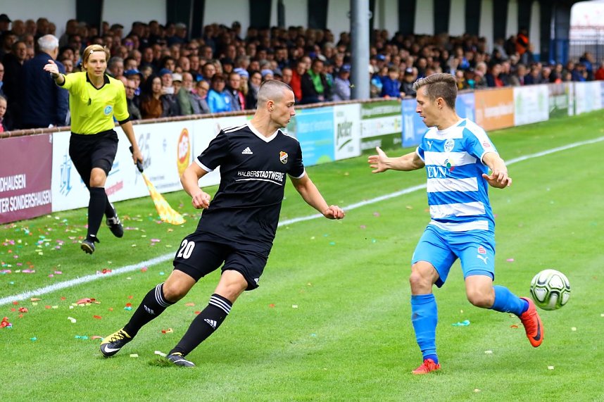 Drei Punkte gegen Halberstadt