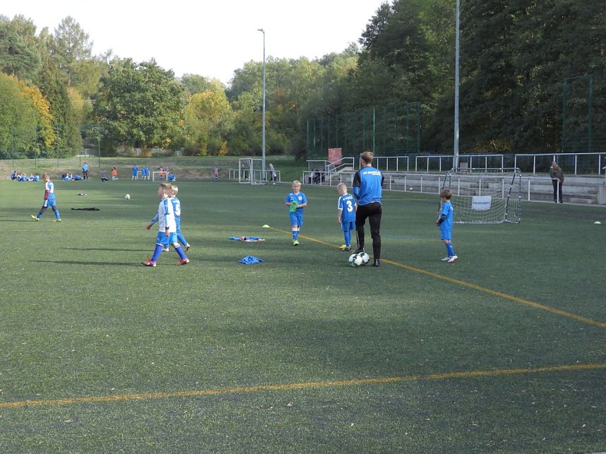Tolle Stimmung beim Fu&szlig;ball-Ferien-Camp