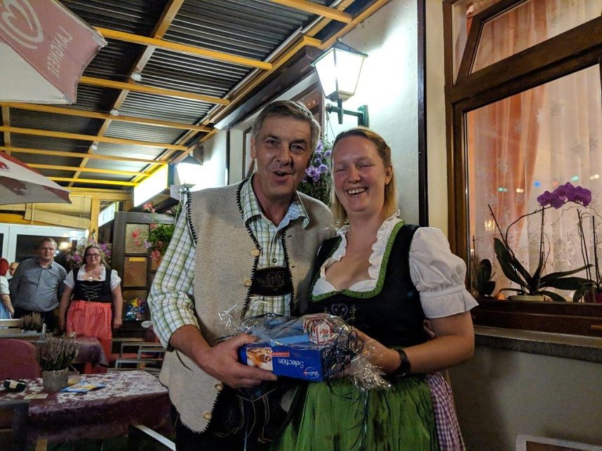 G&uuml;nzerode feierte seinen 830. Geburtstag