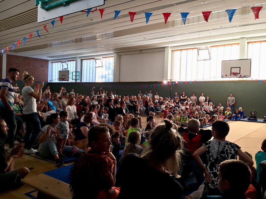 Zirkusvorstellung war ein voller Erfolg