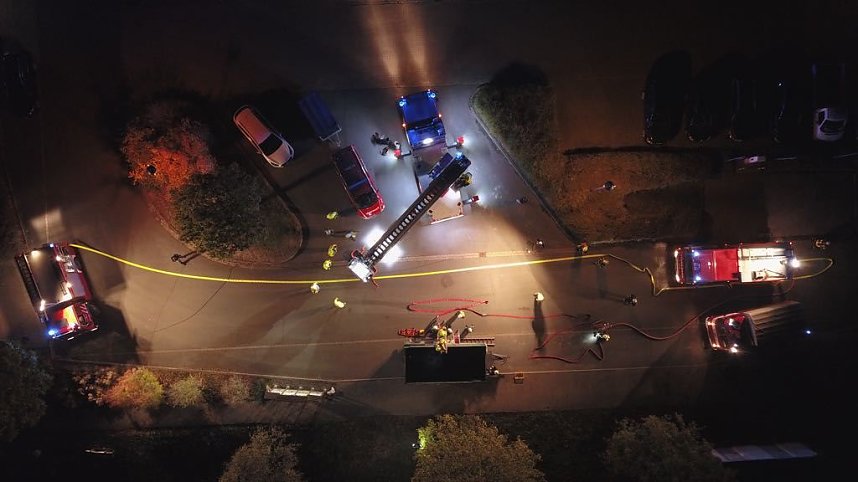 Proben f&uuml;r den Ernstfall: Feuerwehrausbildung in Neustadt