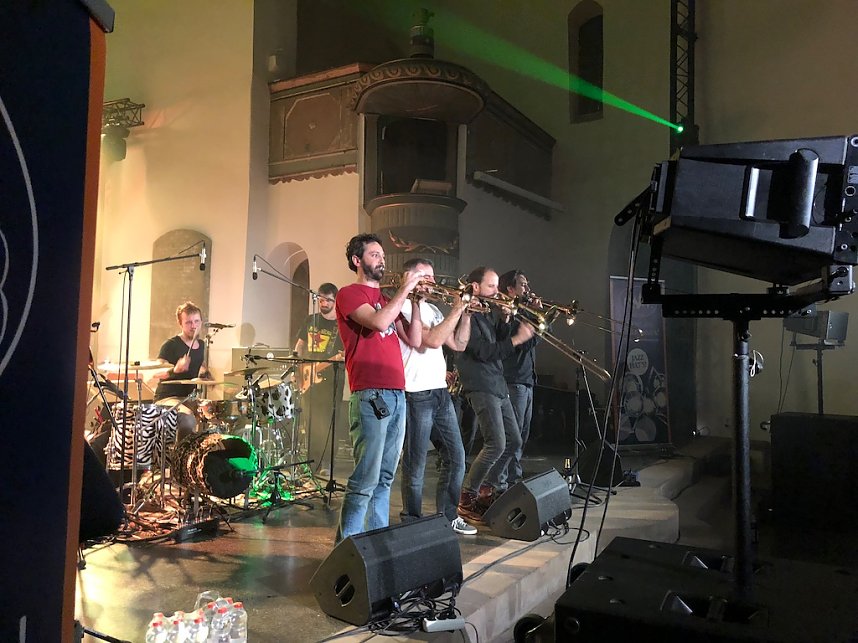 &raquo;Wombo Orchestra&laquo; im Rahmen des 35. Nordh&auml;user Jazzfestes 2018