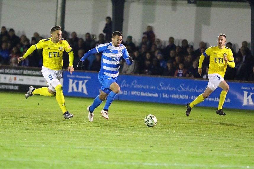 Unentschieden gegen Lok Leipzig