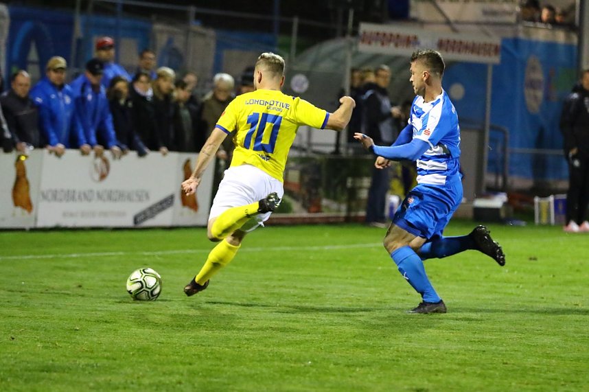 Unentschieden gegen Lok Leipzig