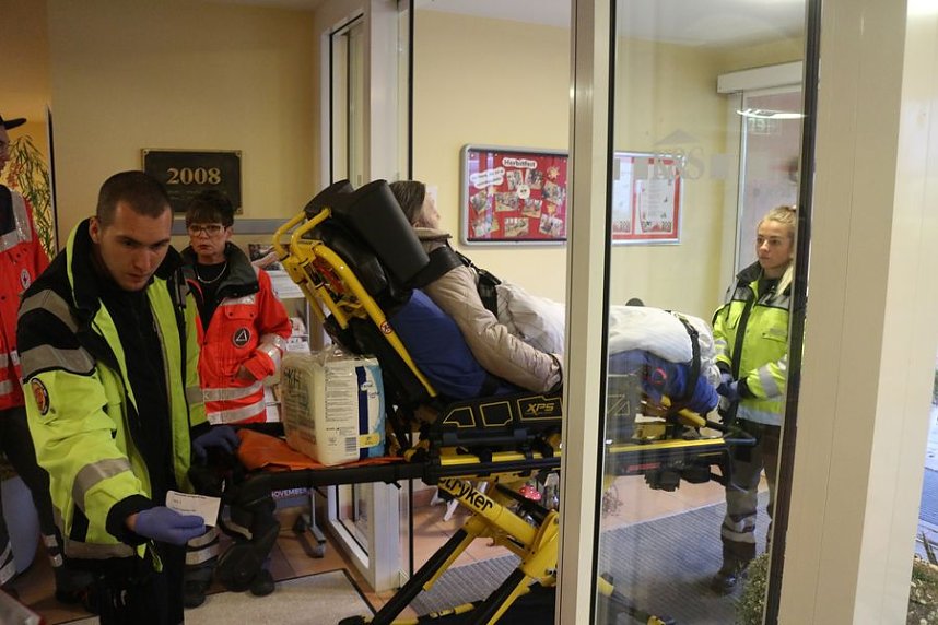 Evakuierung in Nordhausen 