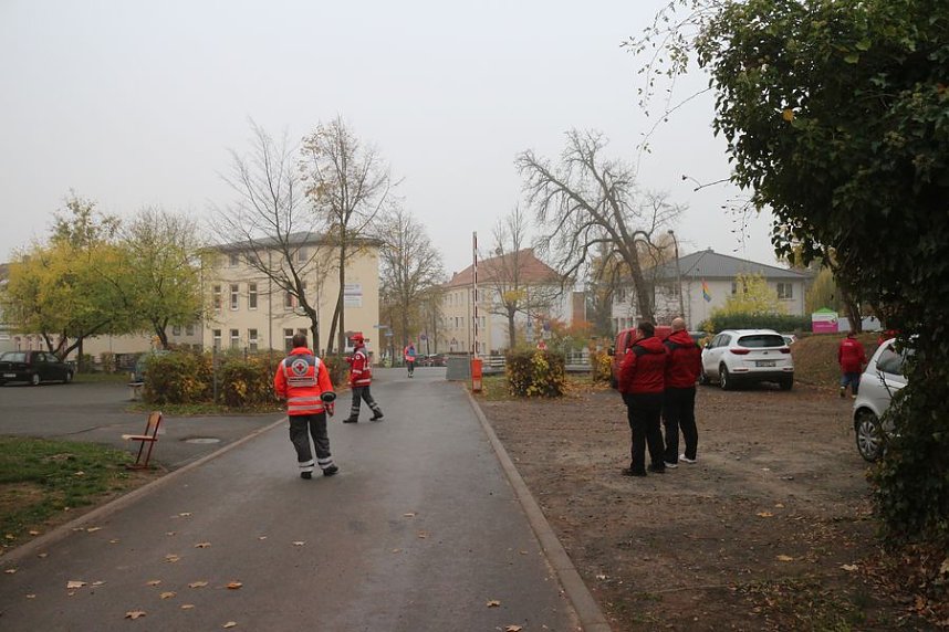 Evakuierung in Nordhausen 
