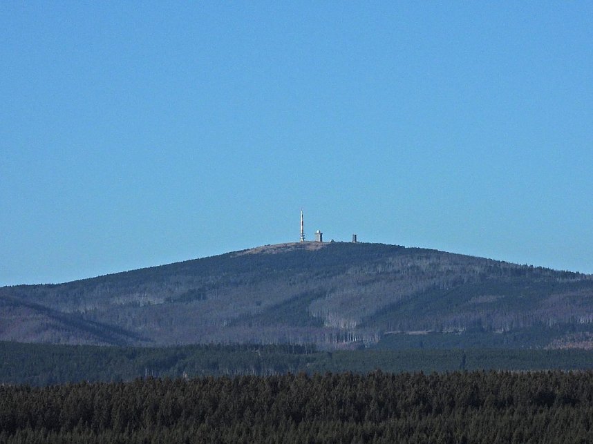 Der Blick zum Brocken