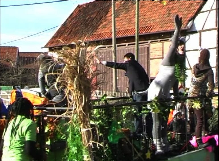 Gro&szlig;er Karnevalsumzug in Leimbach