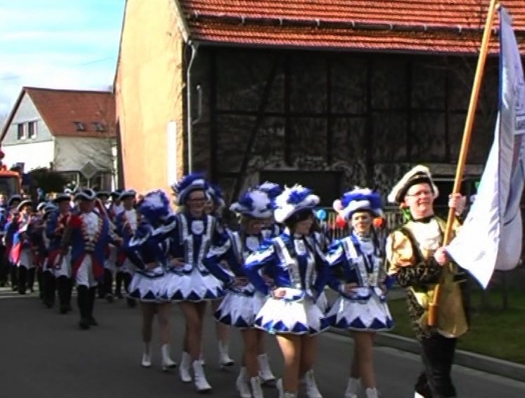 Gro&szlig;er Karnevalsumzug in Leimbach