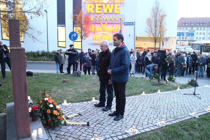 Gedenken an die Reichspogromnacht in Nordhausen