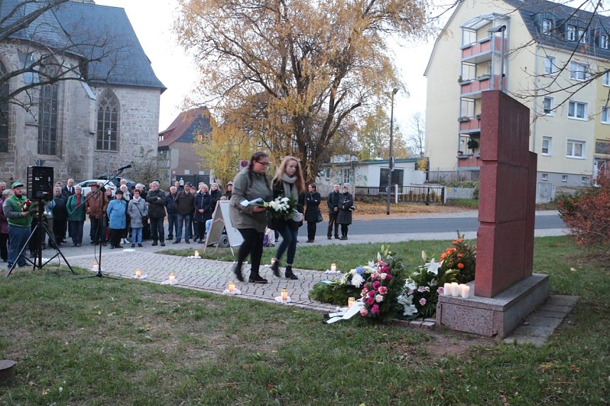 Gedenken an die Reichspogromnacht in Nordhausen