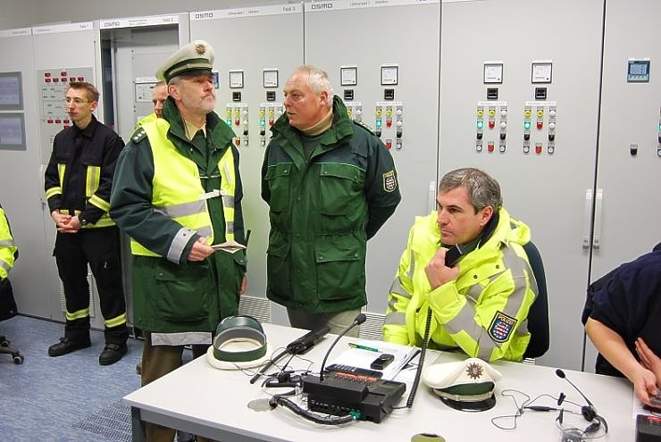 &Uuml;bung auf der Autobahn