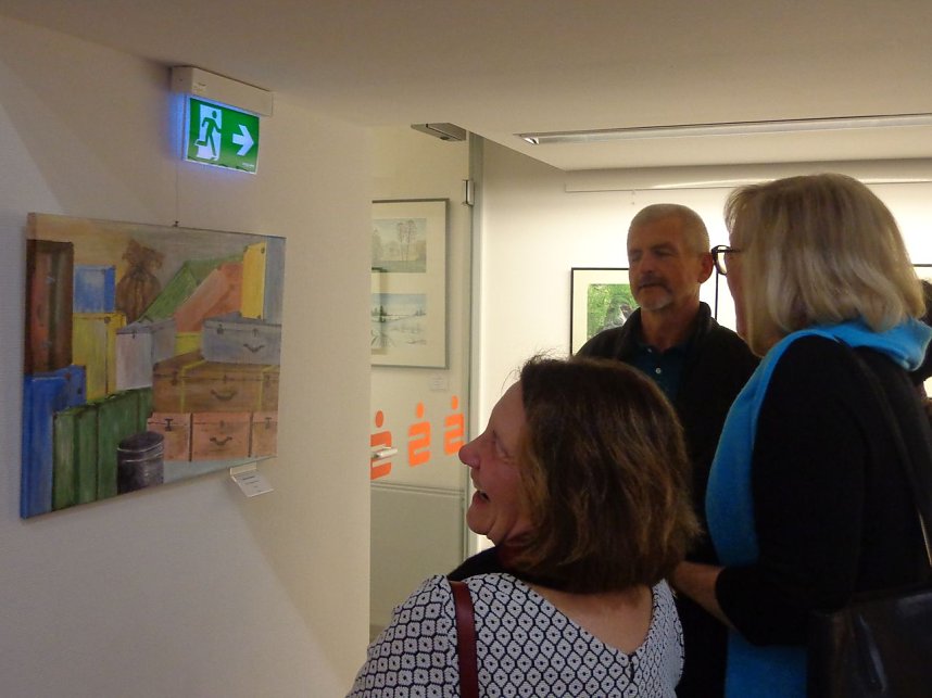 Vernissage in der KSK-Galerie