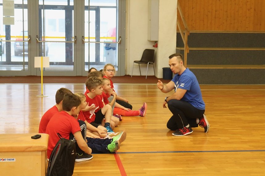 Zweiter Sensomotorischer Test in der Nordh&auml;user Ballspielhalle